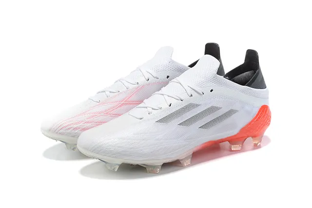 Adidas X Speedflow White Orange Black Firm-Ground Chaussures de football 8