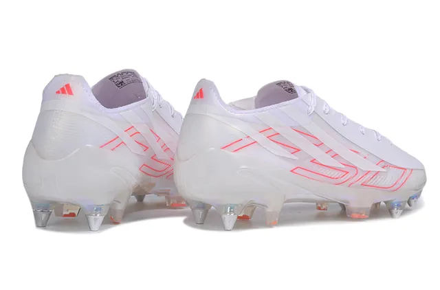 Adidas X Speedportal Blanc Néon Rouge Terrain Ferme Chaussures de Football 5