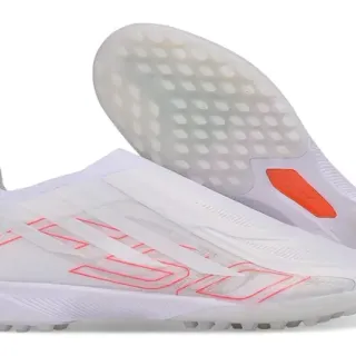 Adidas X Speedportal Blanc Orange Chaussures de Football Turf