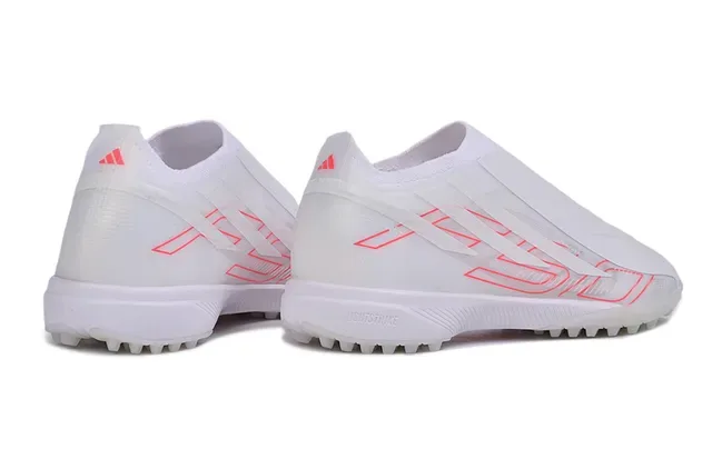 Adidas X Speedportal সাদা কমলা টার্ফ সকার জুতা 5