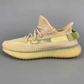 Adidas Yeezy Boost 350 بيج وأصفر شاحب سنيكرز أسلوب حياة