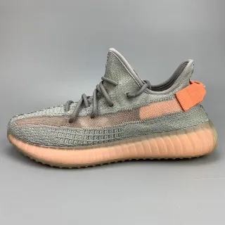 Adidas Yeezy Boost 350 V2 Sage Gray Orange حذاء أسلوب حياة