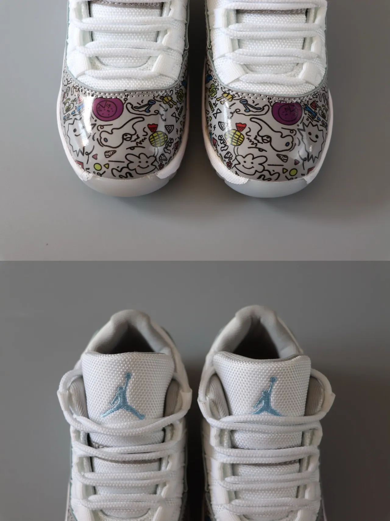 Air Jordan 11 নেভি হোয়াইট বাস্কেটবল জুতো 11