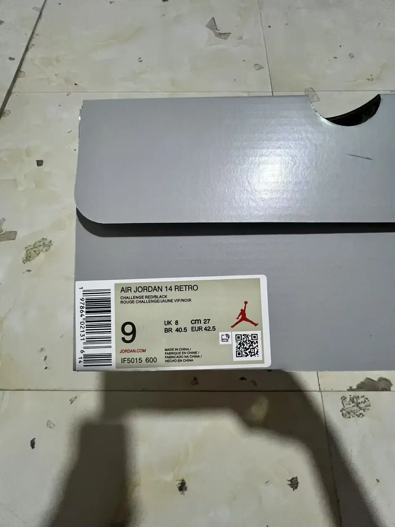 Air Jordan 14 Ferrari Red Suede Fibra de Carbono Tênis de Basquete 10