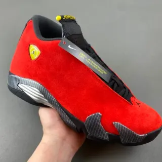 Air Jordan 14 Red Black Ferrari 合作款 篮球鞋