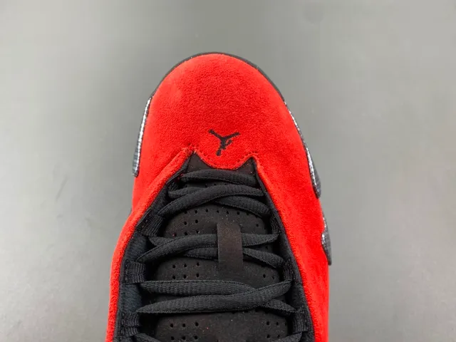 Air Jordan 14 Red Black Ferrari Collaboration Chaussures de basket 5