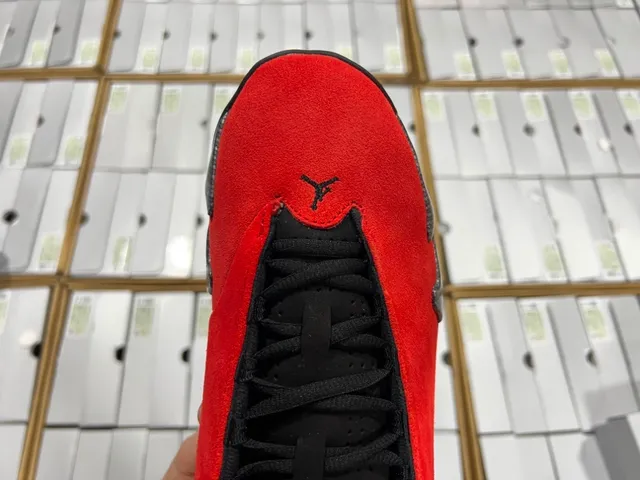 Air Jordan 14 Red Black Ferrari Collaboration Chaussures de basket 14