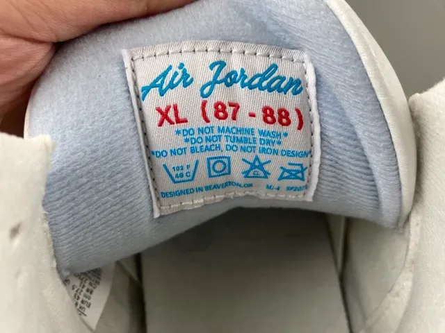 Air Jordan 3 أبيض رمادي فاتح أزرق حذاء كرة السلة 5