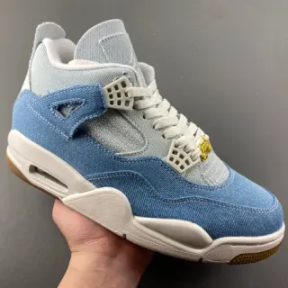 Air Jordan 4 Denim Blue White Gum 篮球鞋