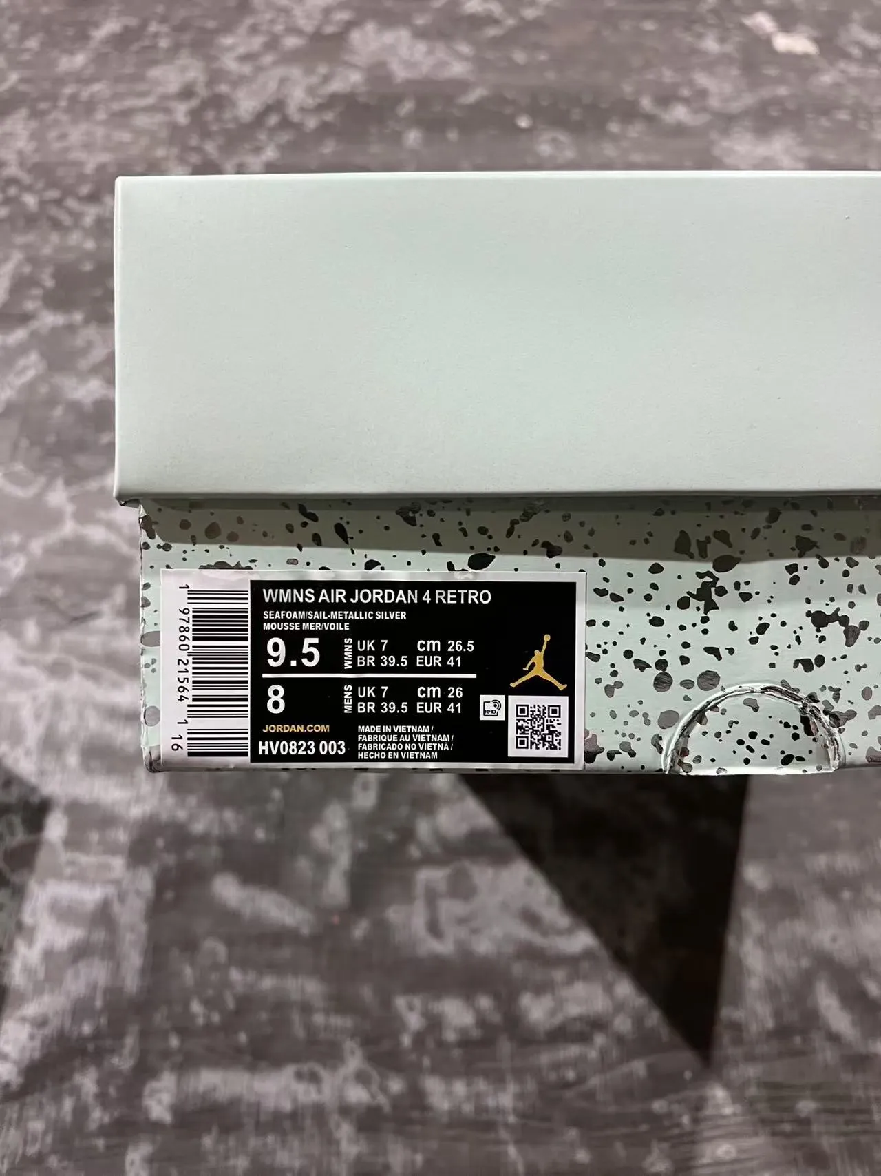Zapatillas de baloncesto Air Jordan 4 verde menta 10