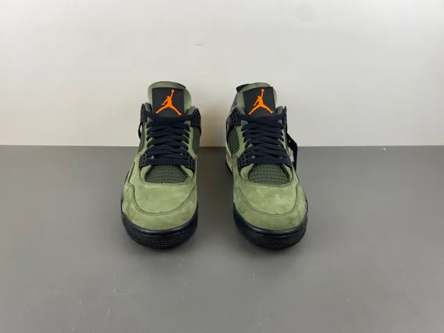 Air Jordan 4 橄榄绿麂皮高帮篮球鞋 11