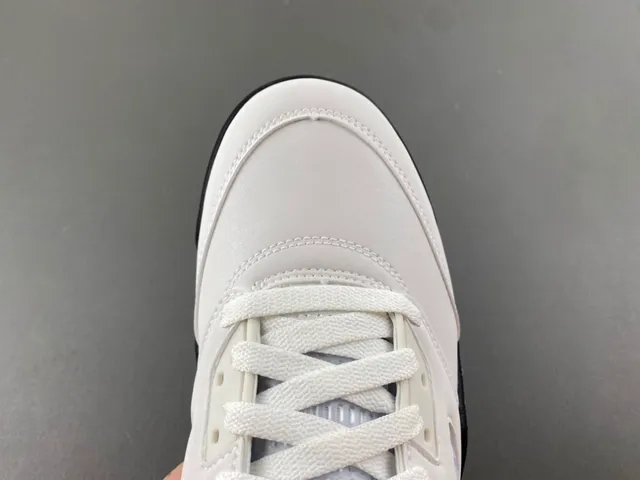 Air Jordan 5 Off-White zapatillas de baloncesto rosas y azules 5