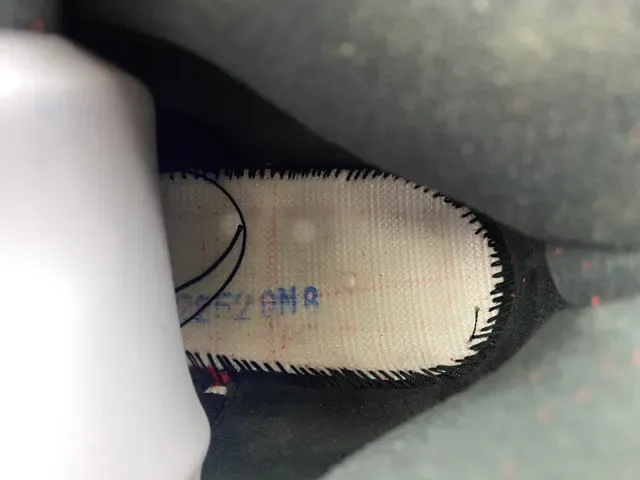 Air Jordan 5 लाल काला हल्का नीला बास्केटबॉल जूते 8