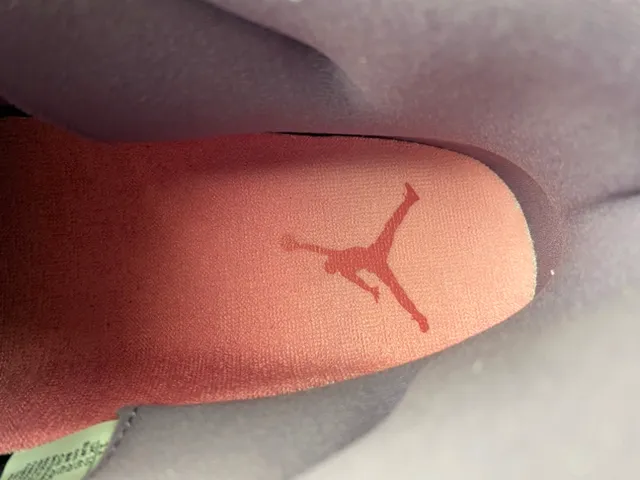Chaussures de basketball Air Jordan montantes avec tige en daim violet et noir 8