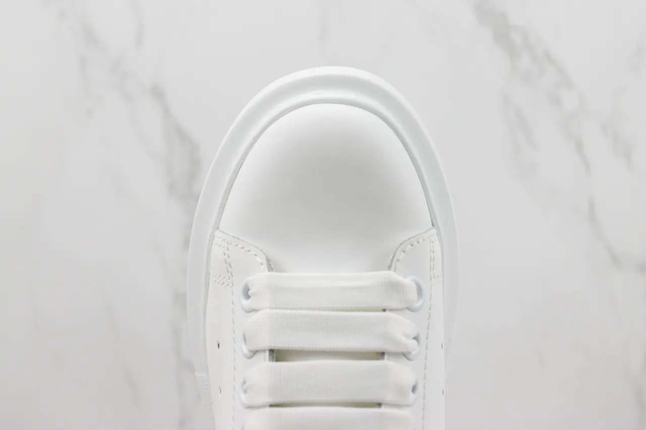 Alexander McQueen Oversized Sneaker White and Red Lifestyle Sneakers 6