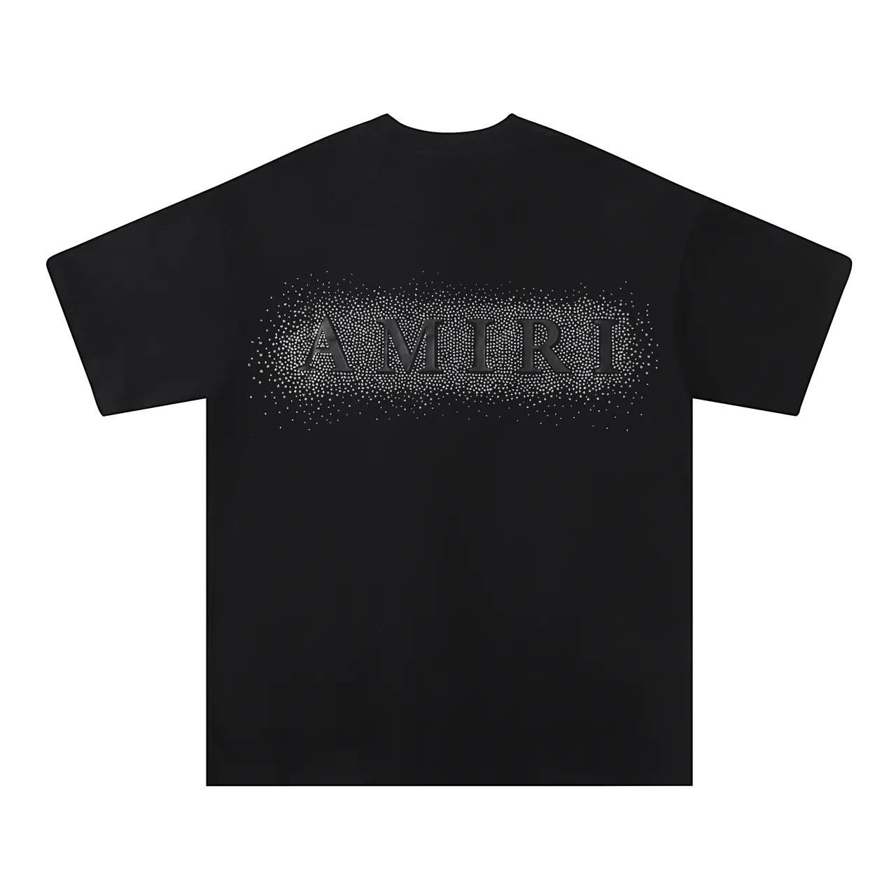 Camiseta Amiri de monograma con puntos degradados 2
