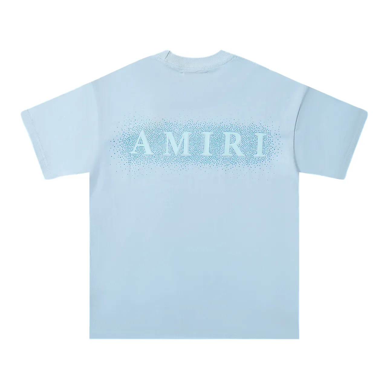 Camiseta Amiri de monograma con puntos degradados 4