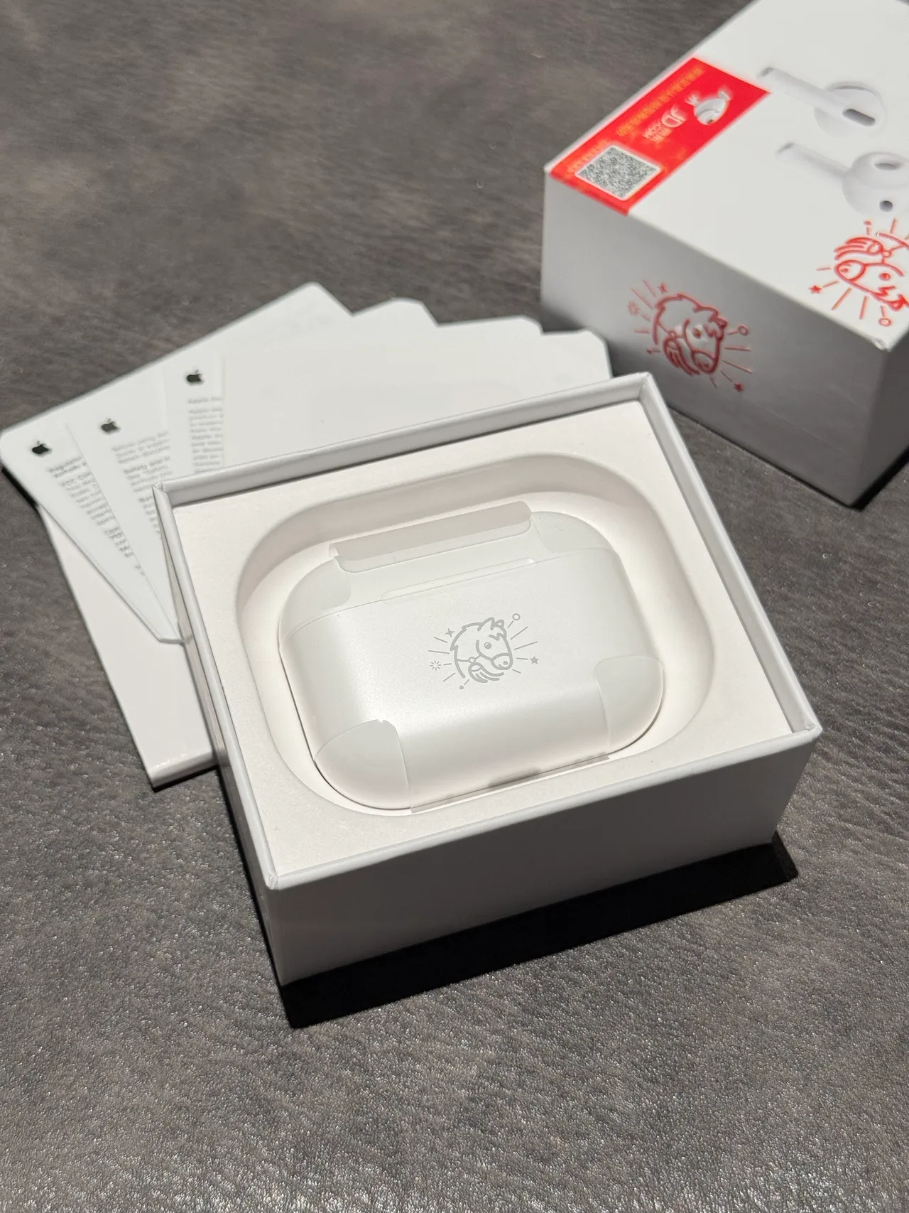 Apple blanc sans tige finition mate TWS écouteurs 2