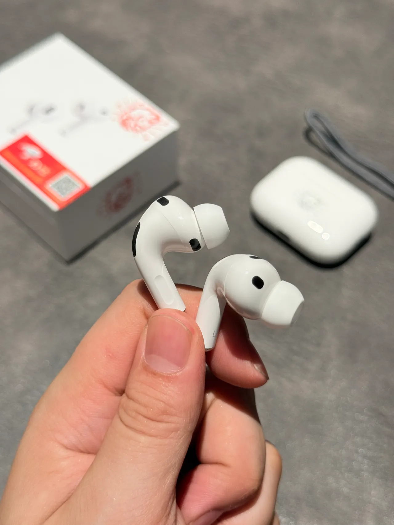 Apple blanc sans tige finition mate TWS écouteurs 8