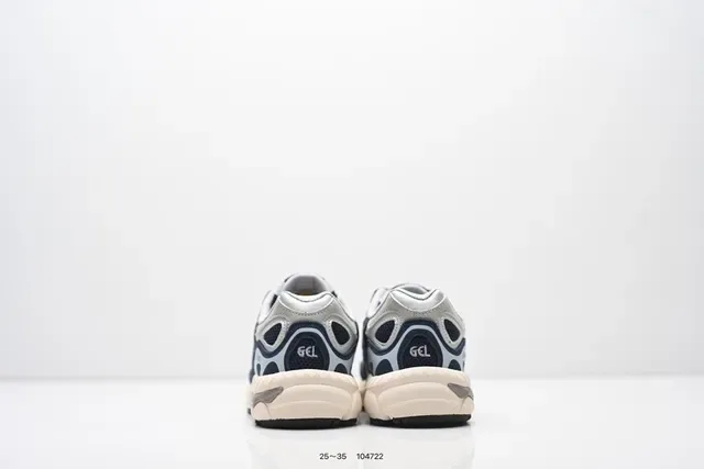 ASICS Negro Gris Malla con Capas Y Sintético Superior Esculpido Densidad Multi Midsole Sneakers Lifestyle 18