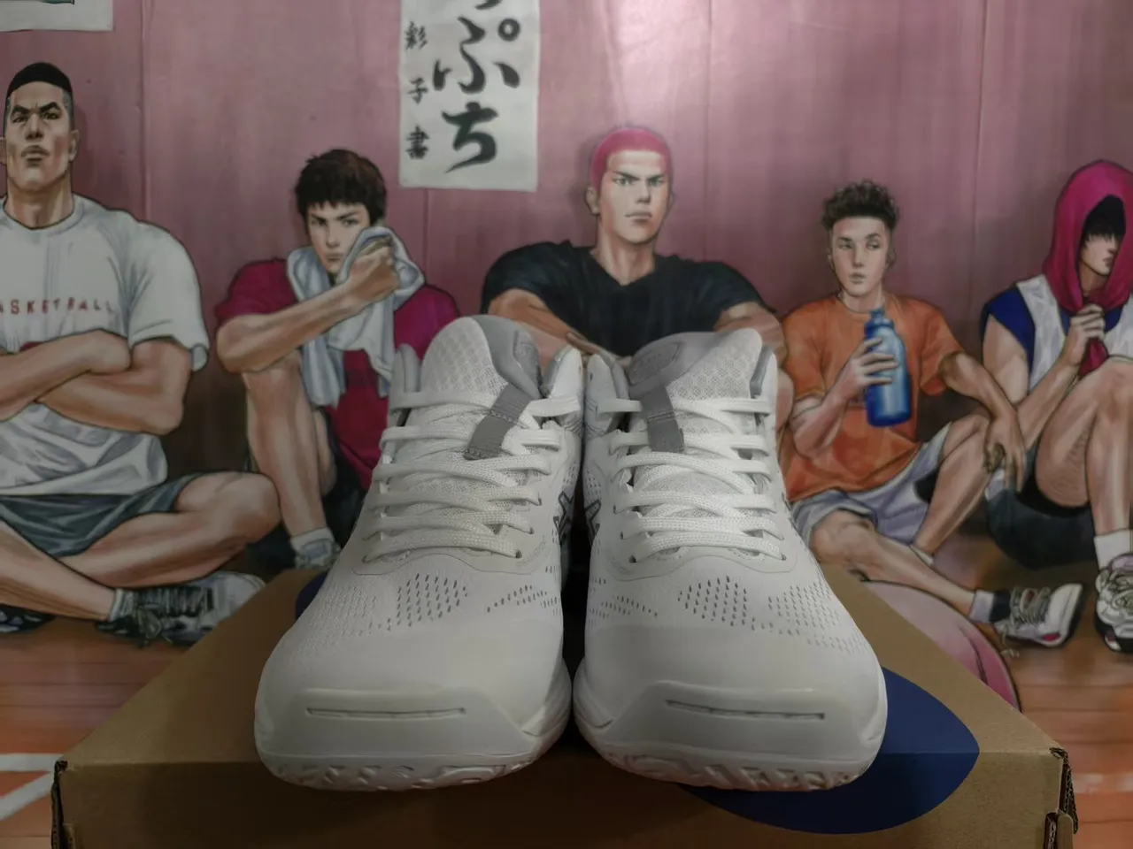 ASICS Gel-Basketball White Silver High-Top Basketball Shoes 5