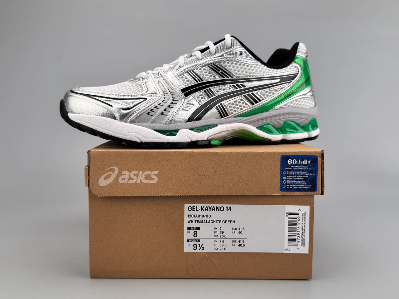 ASICS Gel-Kayano 14 Silver Green 跑鞋 2