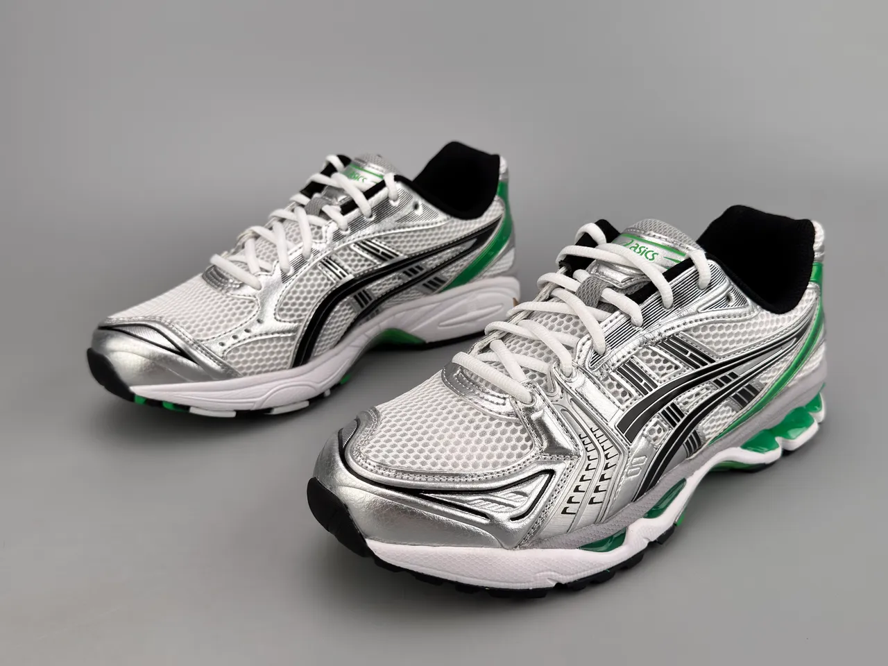 ASICS Gel-Kayano 14 Silver Green 跑鞋 9