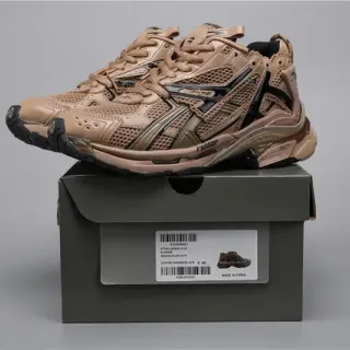 ASICS Kayano Runner بني قهوة أسود أحذية رياضية سميكة