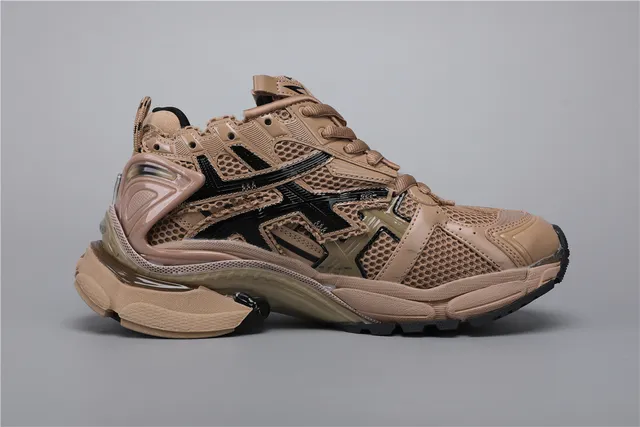 ASICS Kayano Runner Coffee Brown Black Chunky Sneakers 8