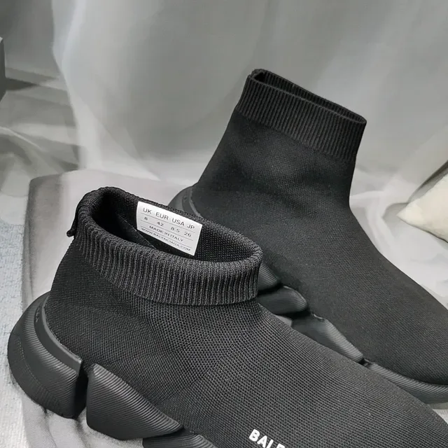 Balenciaga Speed Trainer Black Sock-Fit लाइफस्टाइल स्नीकर 4