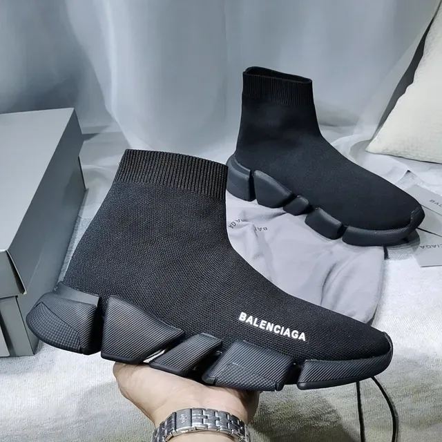 Balenciaga Speed Trainer Black Sock-Fit लाइफस्टाइल स्नीकर 5
