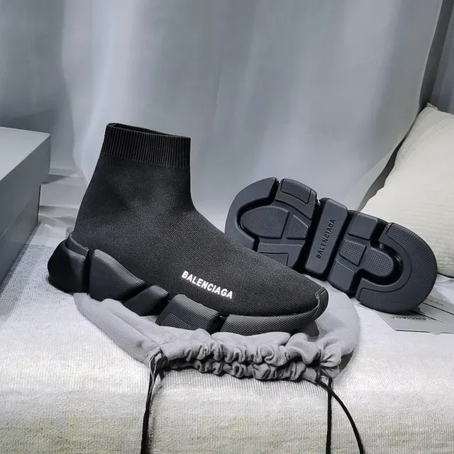 Balenciaga Speed Trainer Black Sock-Fit लाइफस्टाइल स्नीकर 7