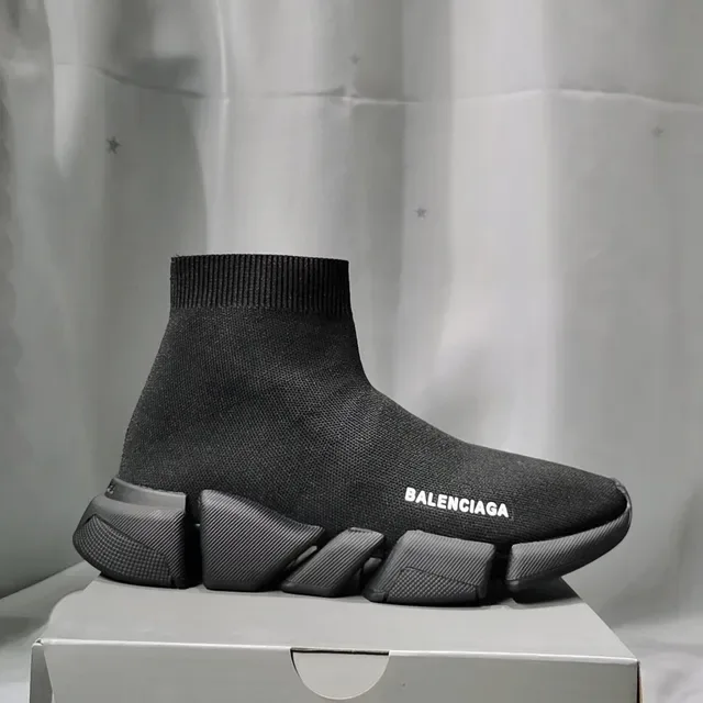 Balenciaga Speed Trainer Black Sock-Fit लाइफस्टाइल स्नीकर 8