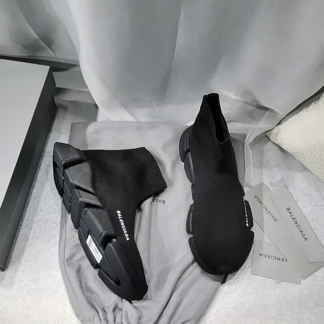 Balenciaga Speed Trainer Black Sock-Fit लाइफस्टाइल स्नीकर 9