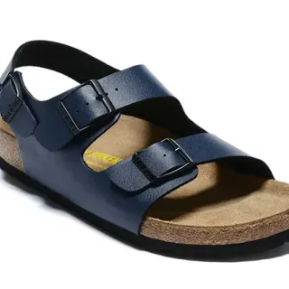 Birkenstock Arizona नेवी ब्लू कैजुअल सैंडल्स