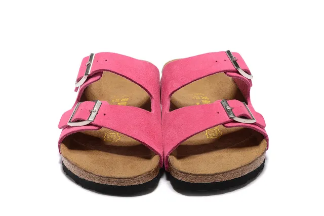 Birkenstock Arizona Sandalias Casual de Ante Rosa 2