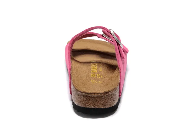 Birkenstock Arizona Sandalias Casual de Ante Rosa 4