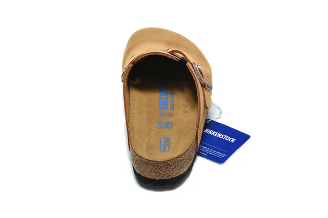 Birkenstock Arizona chinelo de camurça tan 3