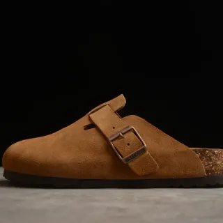 Birkenstock Arizona Tan Suede Slipper