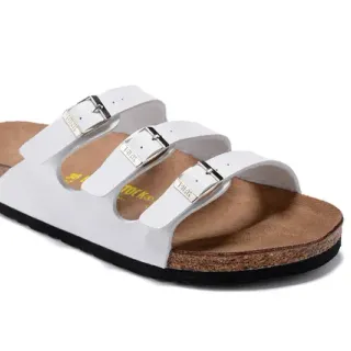 Birkenstock Arizona सफेद कैजुअल सैंडल