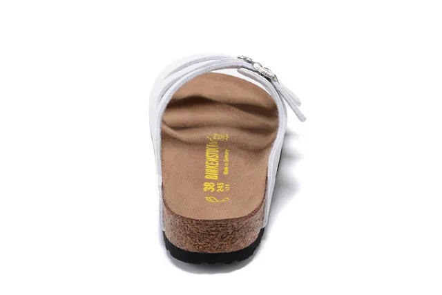 Birkenstock Arizona White Casual Sandals 3