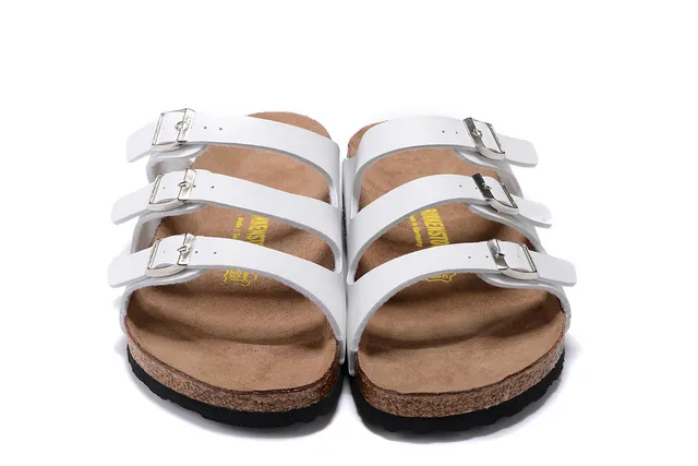 Birkenstock Arizona White Casual Sandals 5