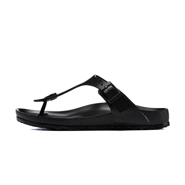 Birkenstock Mayari Negro T-Strap Thong Correa Ajustable con Hebilla Sandalias 4