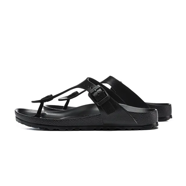 Birkenstock Mayari Negro T-Strap Thong Correa Ajustable con Hebilla Sandalias 6