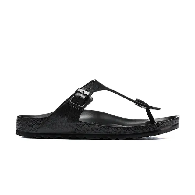 Birkenstock Mayari Negro T-Strap Thong Correa Ajustable con Hebilla Sandalias 7