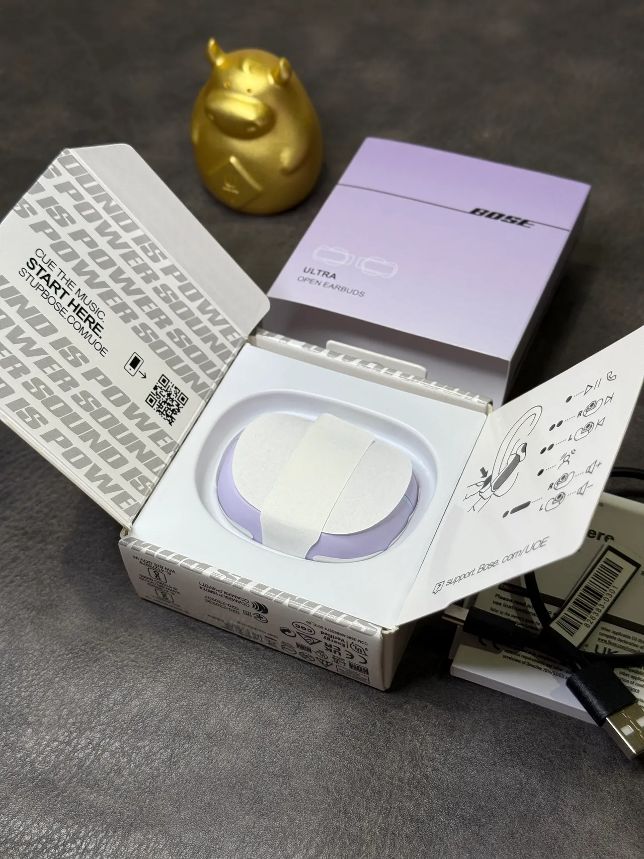 Bose 超开放耳机 紫蓝设计 粉彩薰衣草外壳 TWS 耳机 3