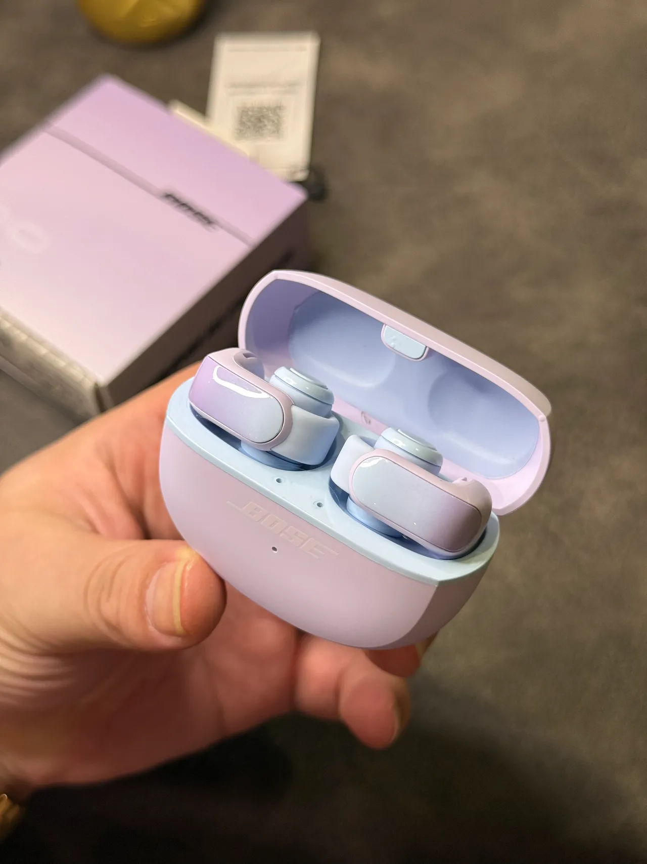 Bose 超开放耳机 紫蓝设计 粉彩薰衣草外壳 TWS 耳机 7