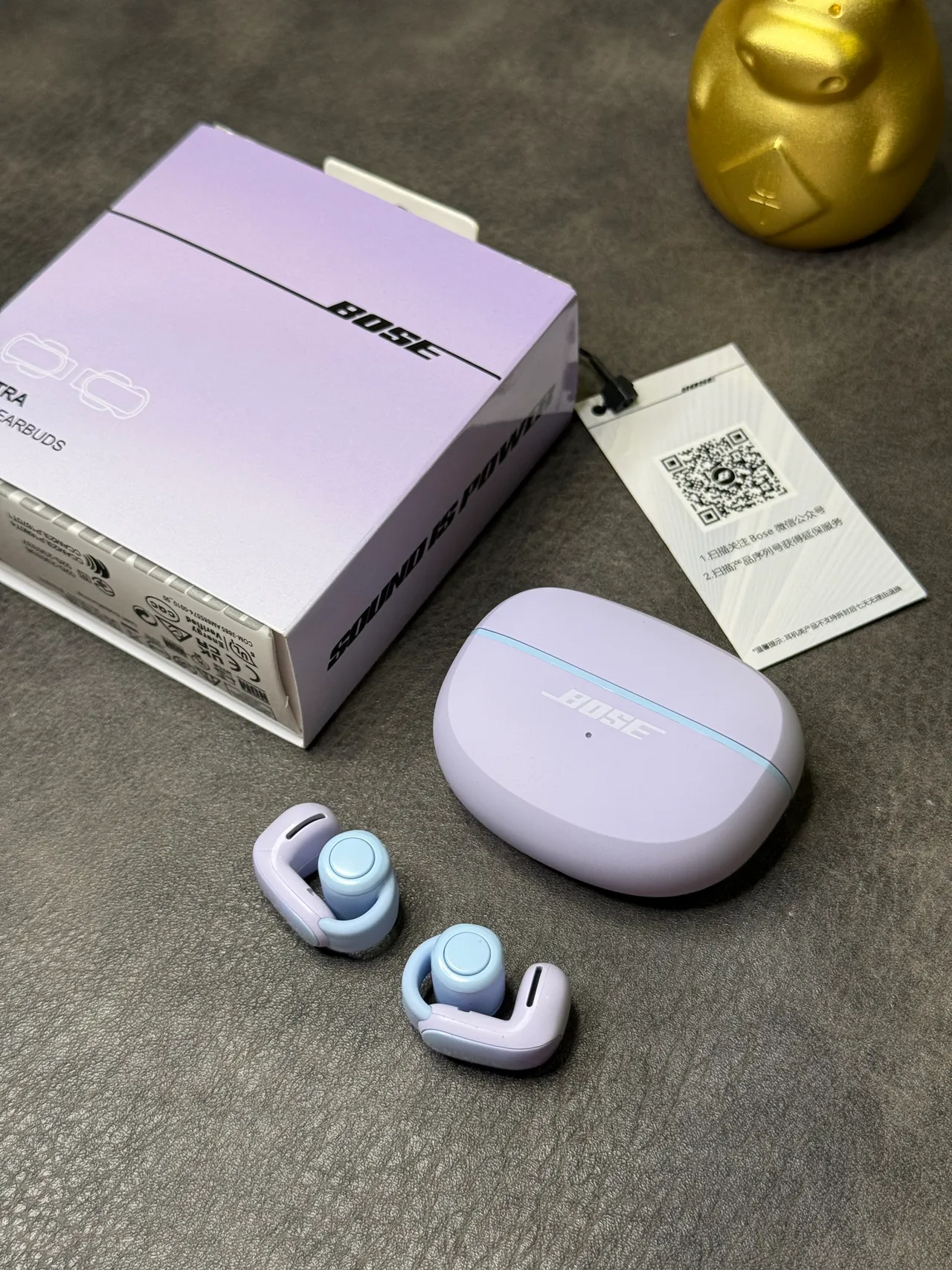 Bose 超开放耳机 紫蓝设计 粉彩薰衣草外壳 TWS 耳机 9