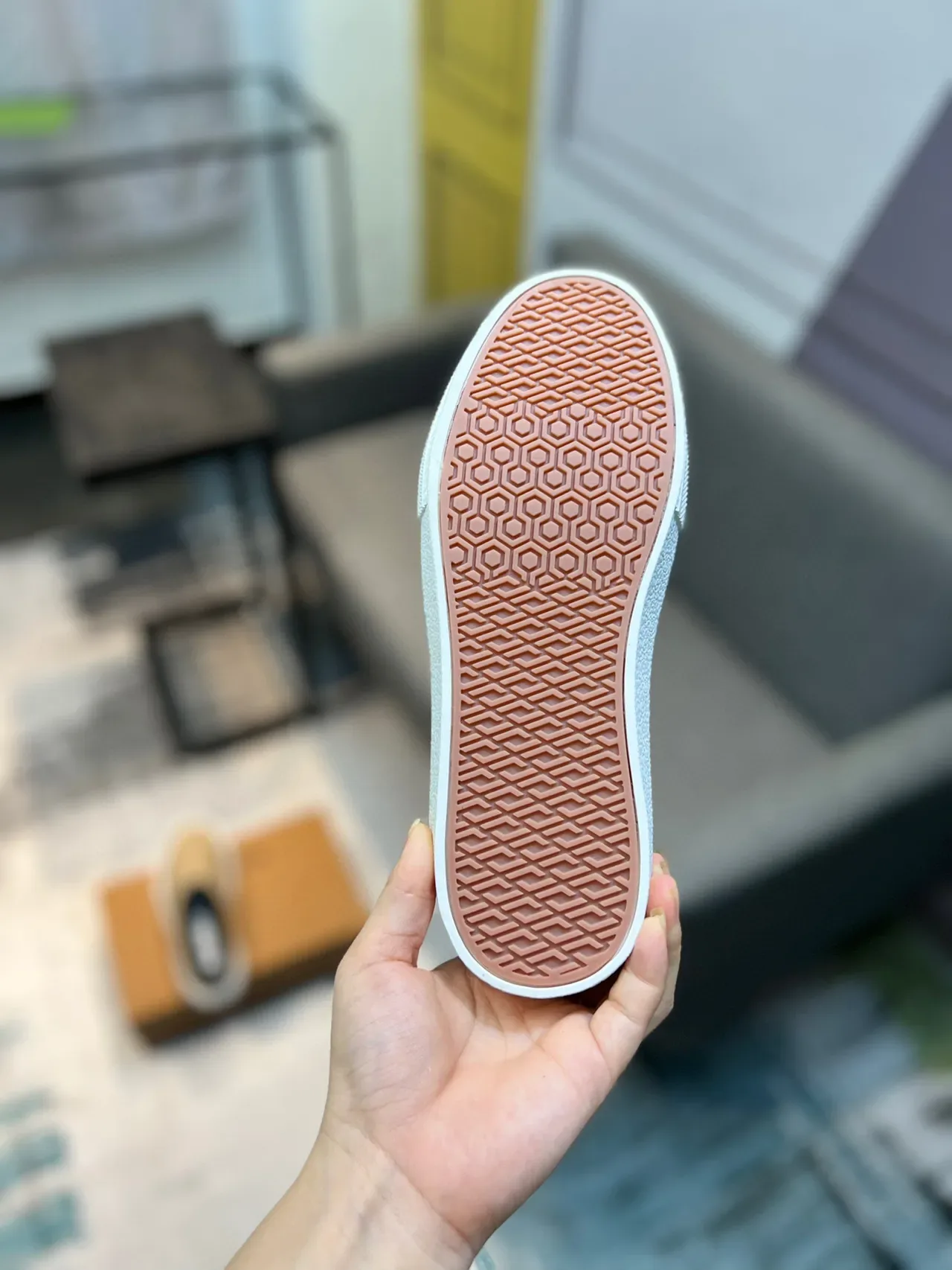 حذاء Burberry Check Mule Slip-On كاجوال 9