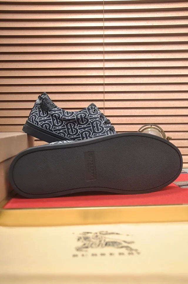 Burberry Monogram-Print Low-Top Lifestyle Sneakers 7